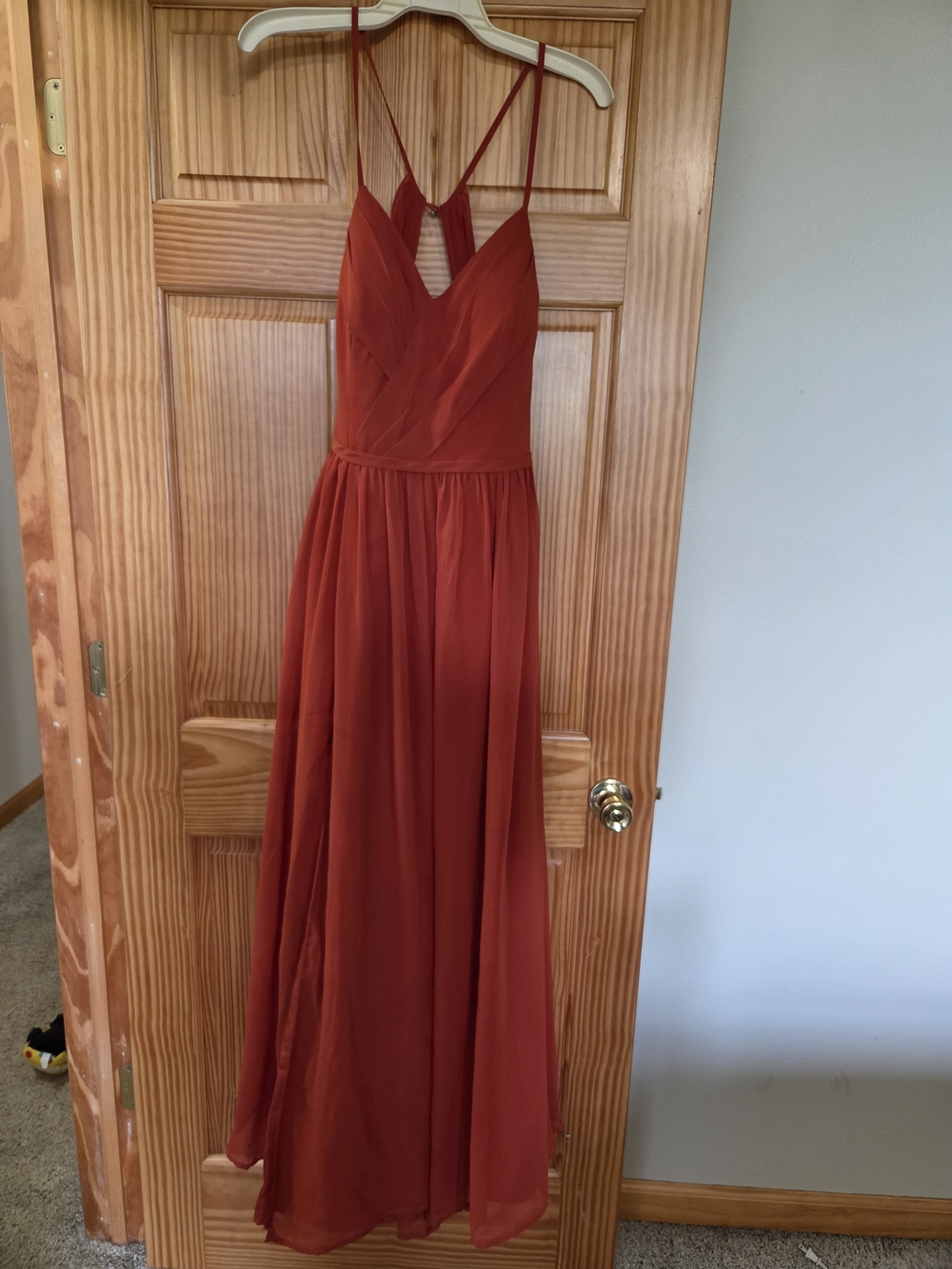 Azazie Paprika Bridemaid Dress